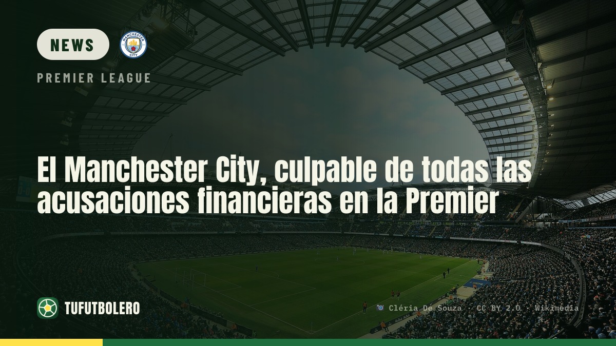 Premier League confirms Manchester City guilty on all financial charges