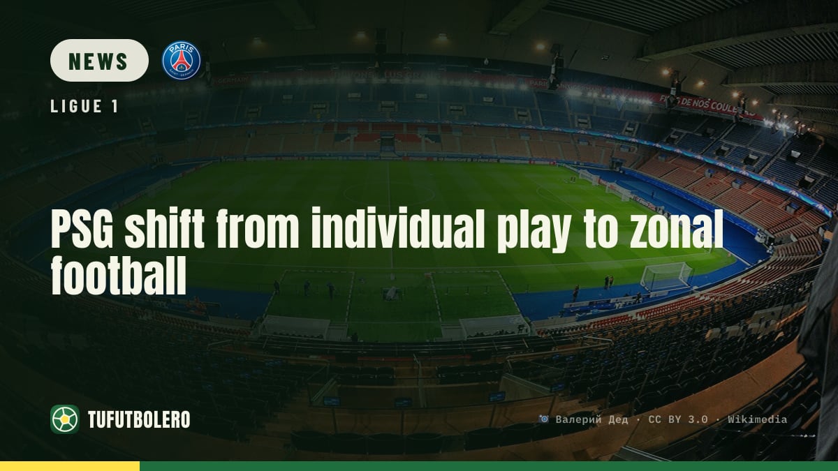PSG shift from individual play to zonal football