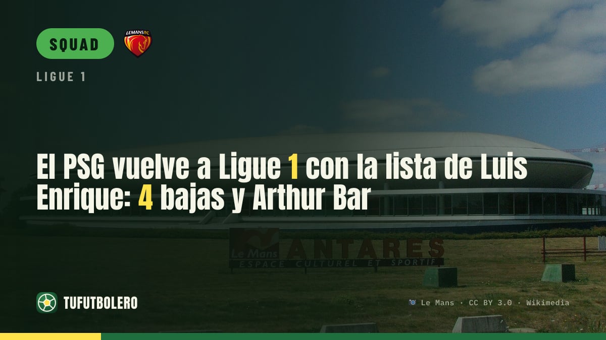 PSG’s Ligue 1 return vs Le Mans: Luis Enrique names 21 with four out