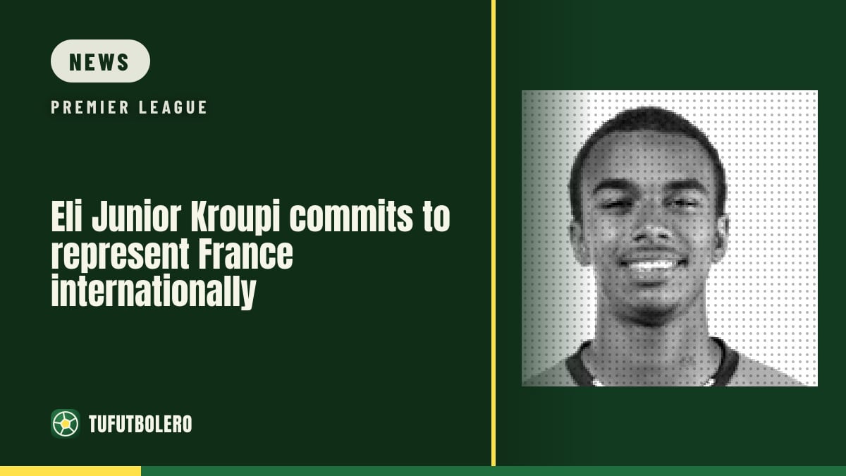 Eli Junior Kroupi commits to represent France internationally