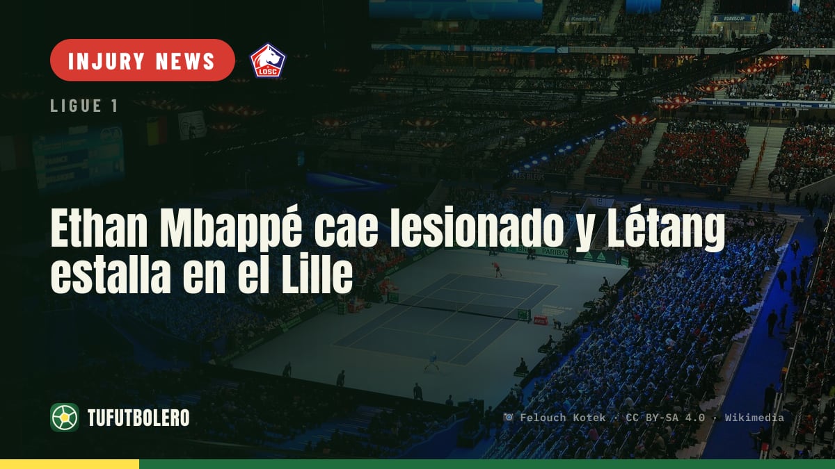 Ethan Mbappé injury and Létang’s anger hit Lille