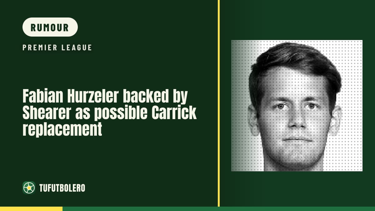 Fabian Hurzeler backed by Shearer as possible Carrick replacement