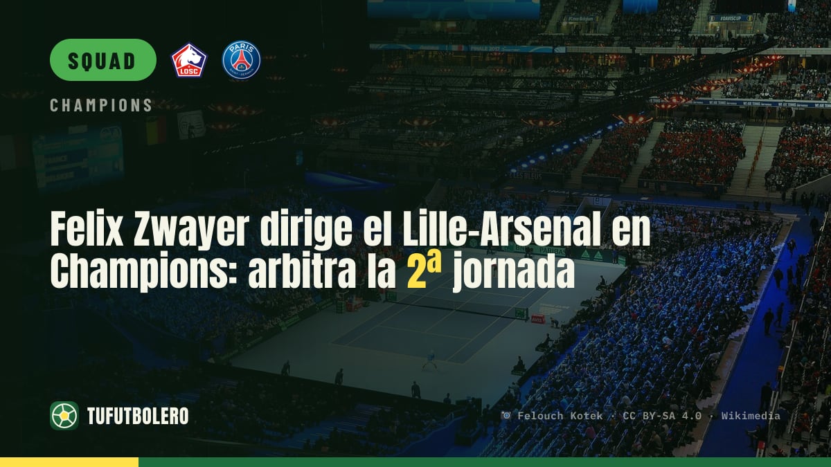 Felix Zwayer to ref Lille vs Arsenal in Champions League phase