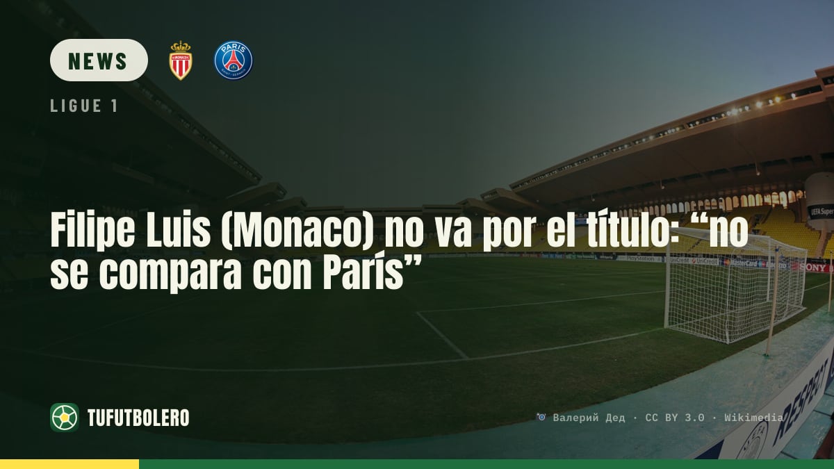 Filipe Luis (Monaco) plays it down on the title: “you can’t compare with Paris”