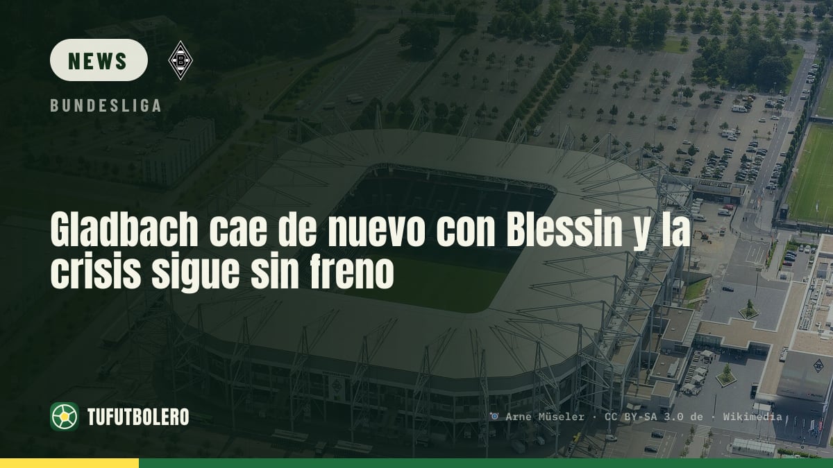 Gladbach suffer again under Blessin as the crisis shows no end