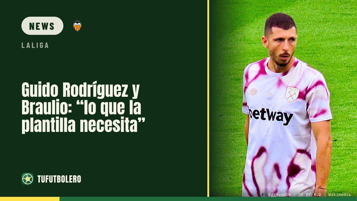 Guido Rodríguez and Braulio: “what the squad needs”