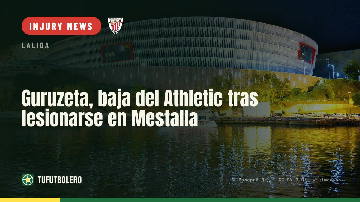 Guruzeta out: Athletic forward injured at Mestalla