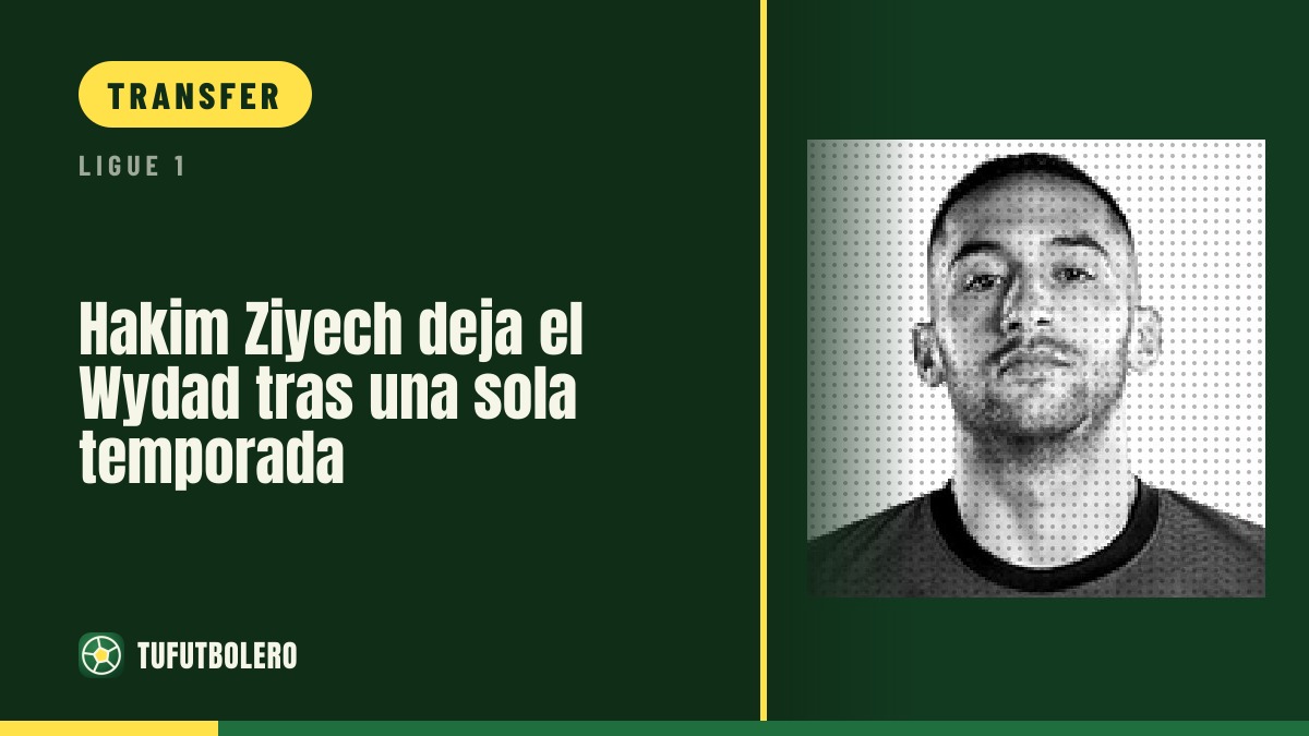 Hakim Ziyech leaves Wydad after just one season