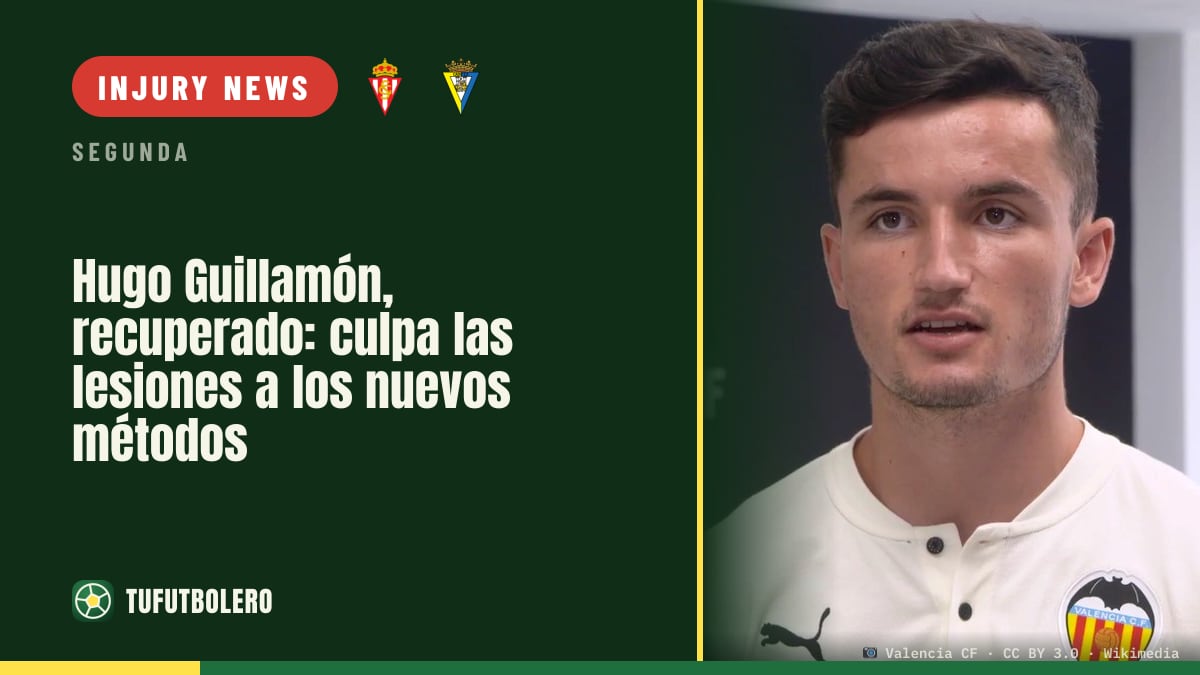 Hugo Guillamón back fit: he links Sporting injuries to new methods