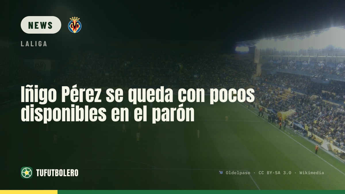 Iñigo Pérez faces a limited squad in the international break