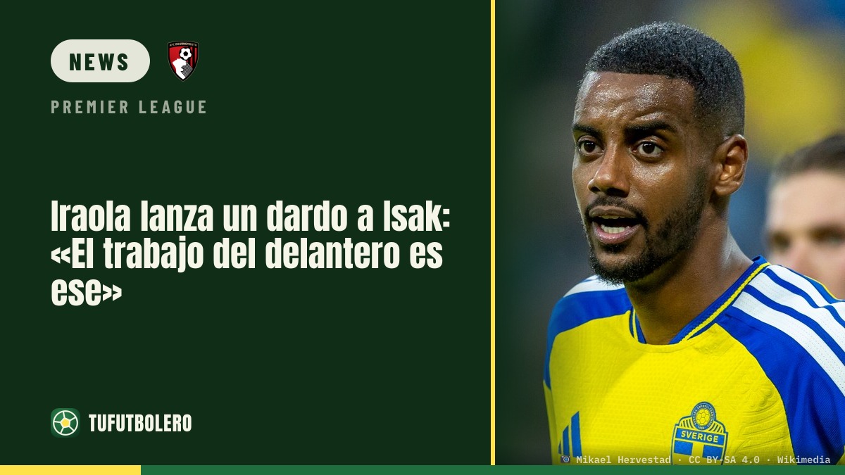 Iraola on Isak: «That’s what it means to be a striker»