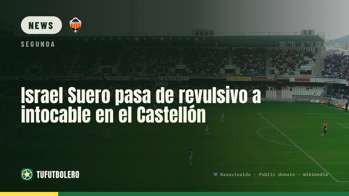 Israel Suero goes from substitute to untouchable at Castellón