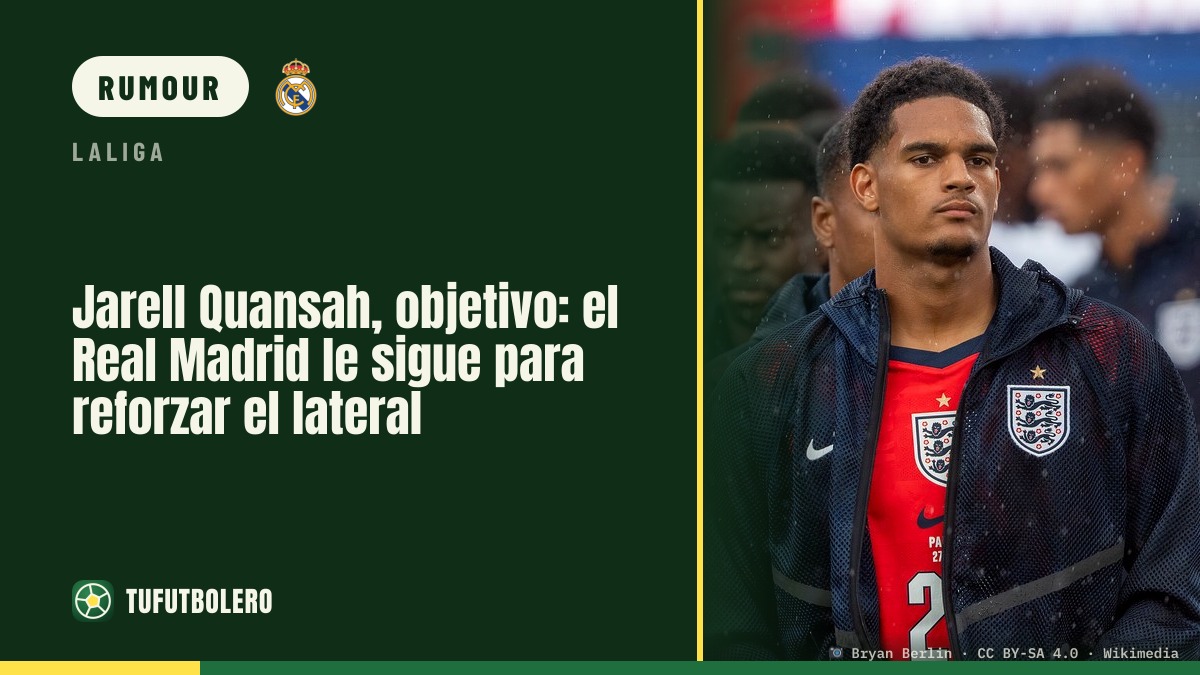 Jarell Quansah: Real Madrid keep an eye on the right-back prospect