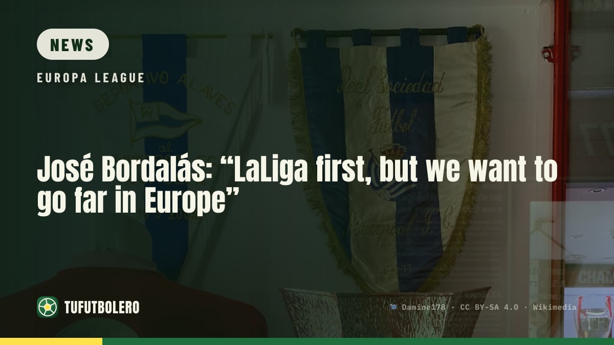 José Bordalás: “LaLiga first, but we want to go far in Europe”
