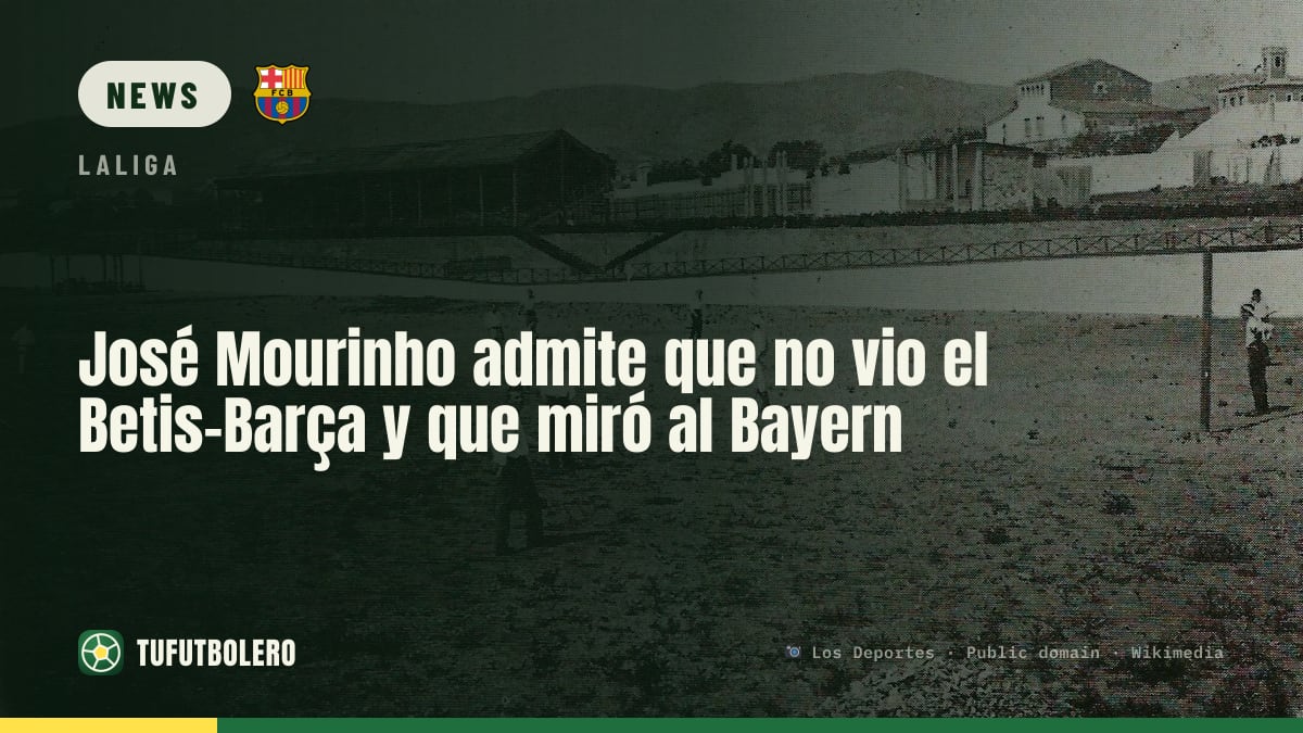 José Mourinho says he didn’t watch Barcelona’s game, picked Bayern-Leipzig