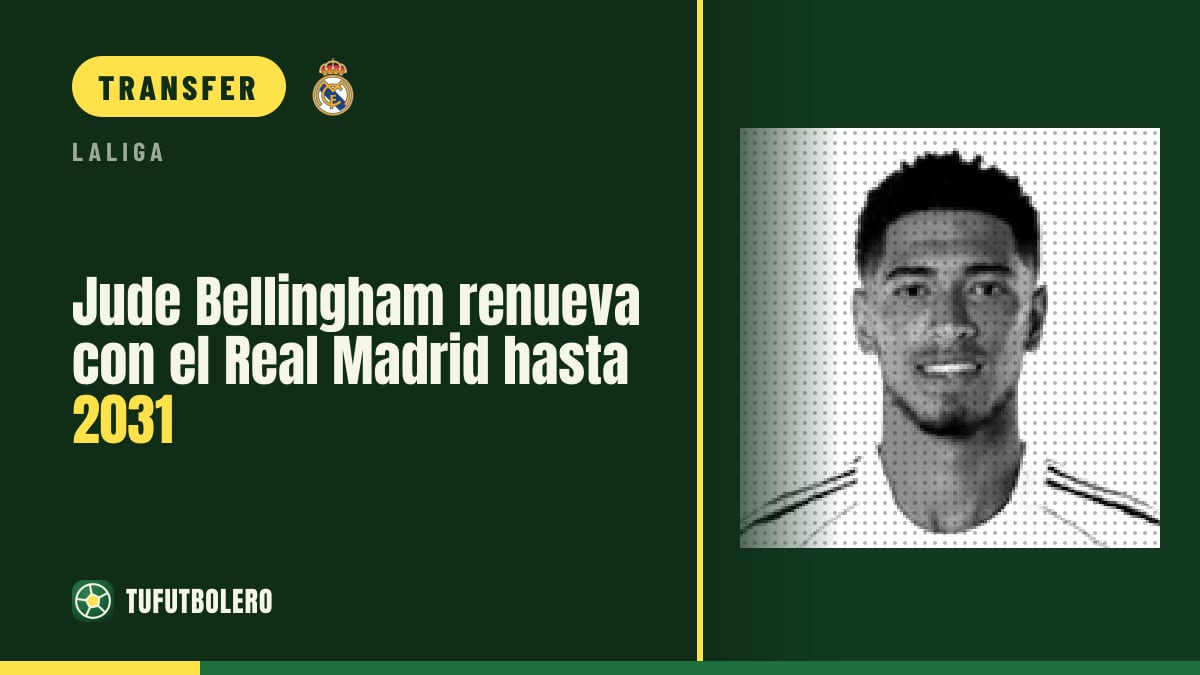 Jude Bellingham set to renew with Real Madrid until 2031