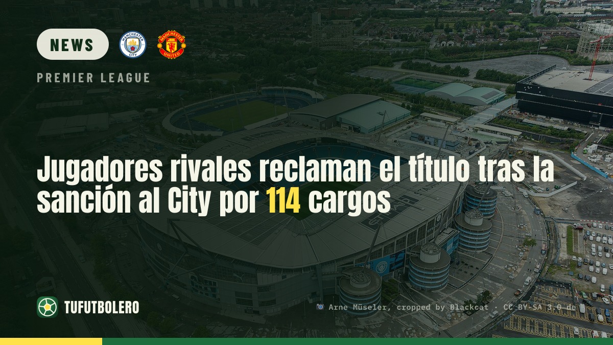 Runners-up claim the title after City guilty on 114 charges