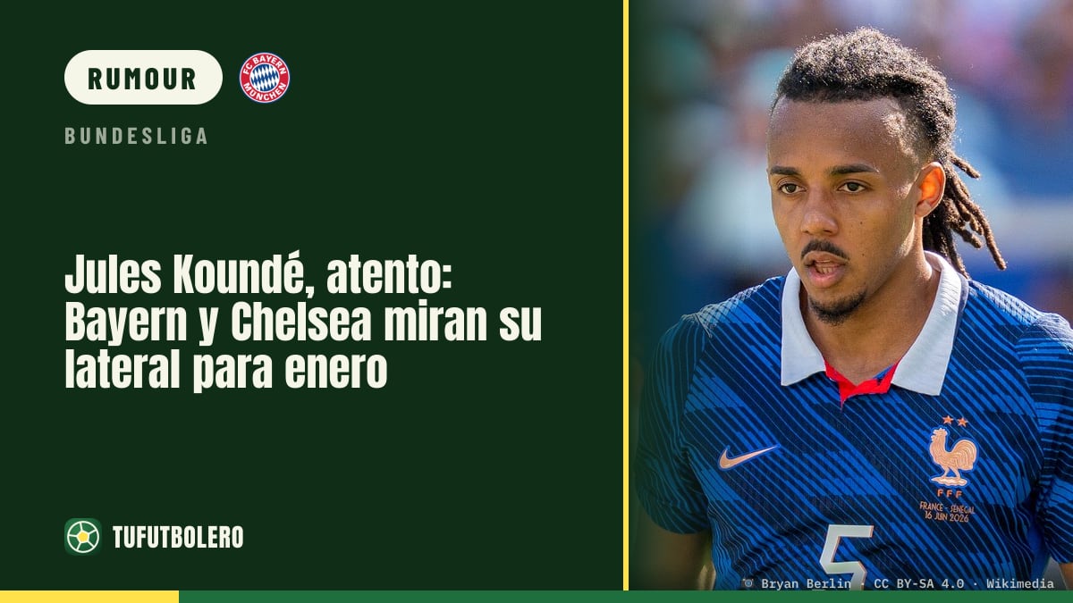 Jules Koundé in focus: Bayern and Chelsea eye him for January