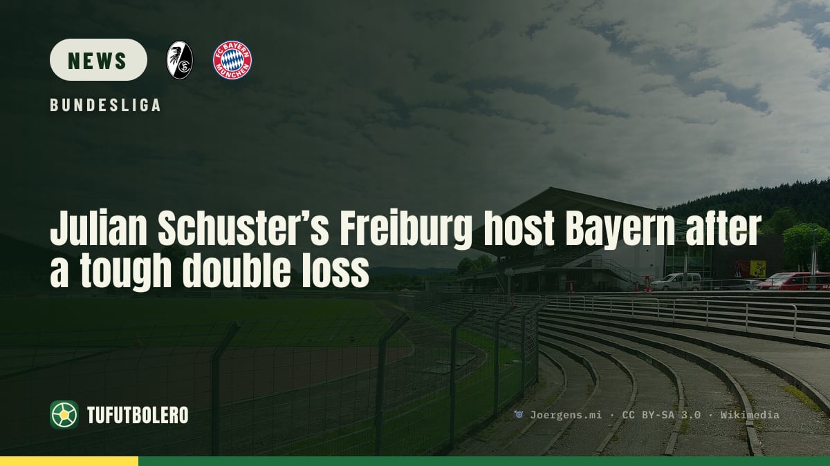 Julian Schuster’s Freiburg host Bayern after a tough double loss