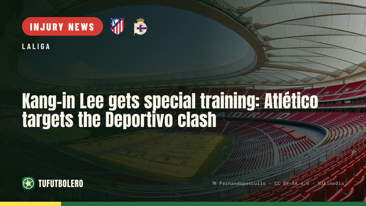 Kang-in Lee gets special training: Atlético targets the Deportivo clash