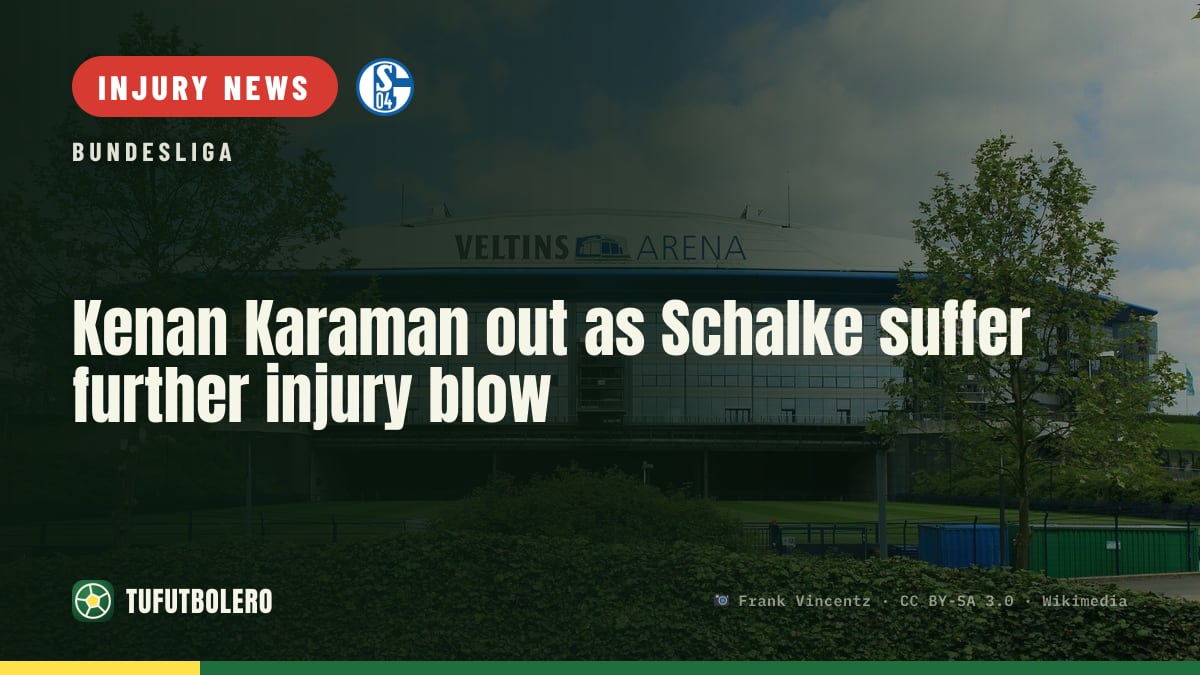Kenan Karaman out as Schalke suffer further injury blow