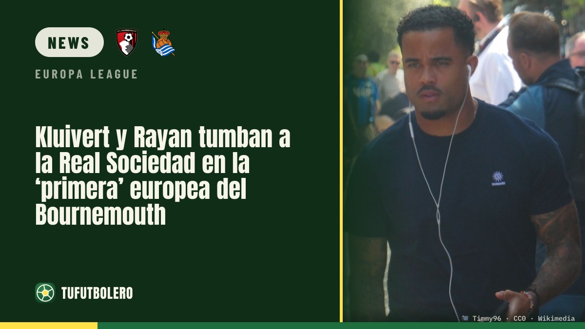Kluivert and Rayan fire Bournemouth to Real Sociedad win on Europe bow