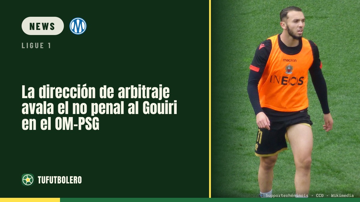 Referees body backs no-penalty call for Gouiri vs OM-PSG