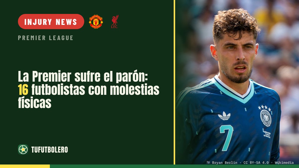 Premier League pays the most for the international break: 16 hurt