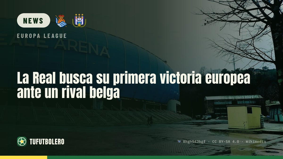 Real Sociedad aim for first European win vs a Belgian club