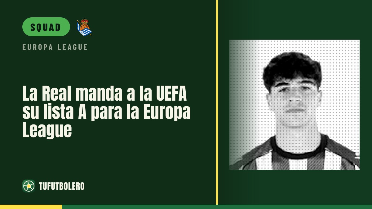 Real Sociedad send their UEFA Europa League A list