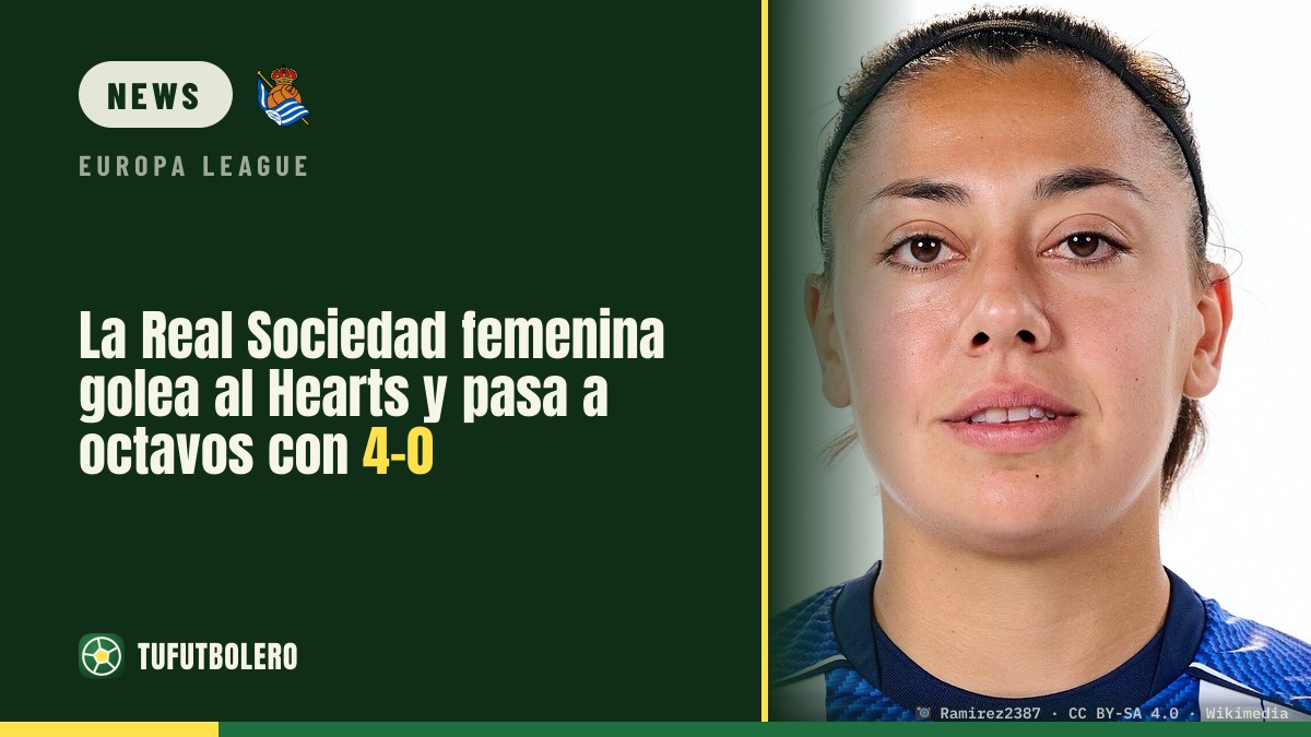 Real Sociedad Women crush Hearts to reach Europa Cup last 16 on 4-0