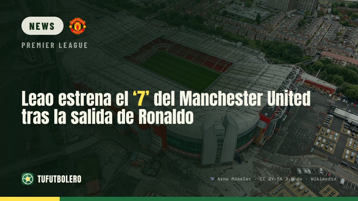 Leao takes Manchester United’s No 7 after Ronaldo’s dramatic exit