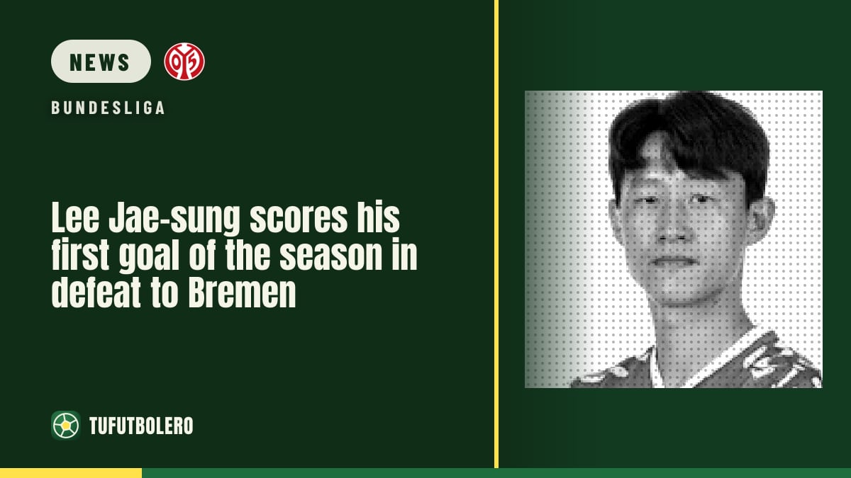 Lee Jae-sung scores his first goal of the season in defeat to Bremen