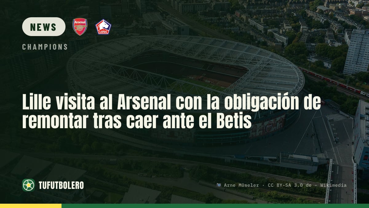 Lille head to Arsenal needing a comeback after Betis loss