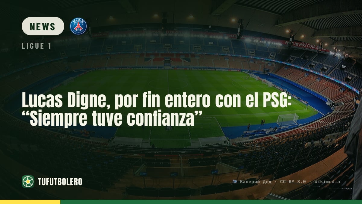 Lucas Digne plays the full match again for PSG and backs Luis Enrique