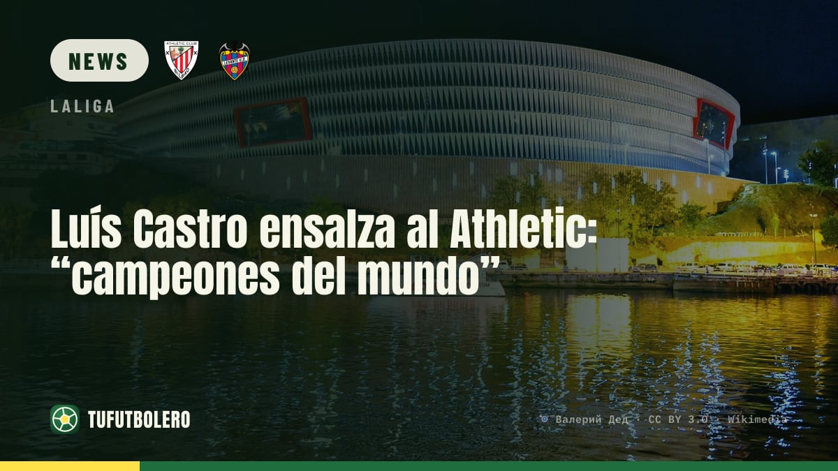 Luís Castro hails Athletic: “World champions”