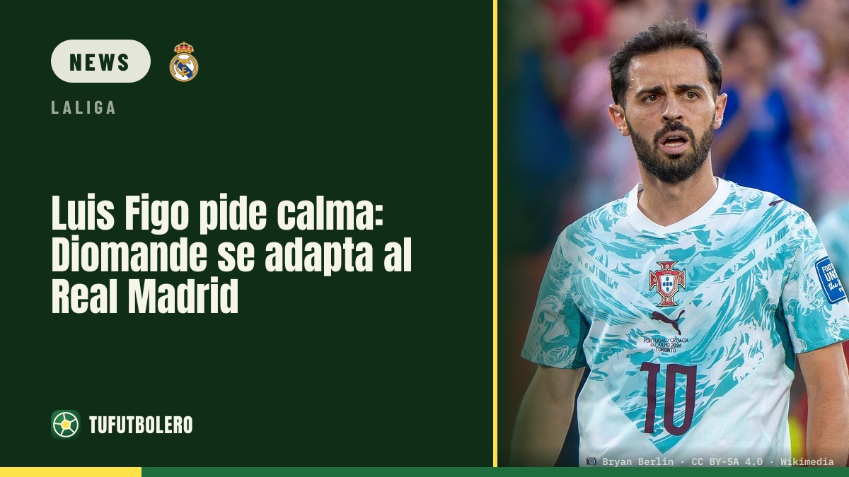 Luis Figo asks for patience as Diomande adapts at Real Madrid