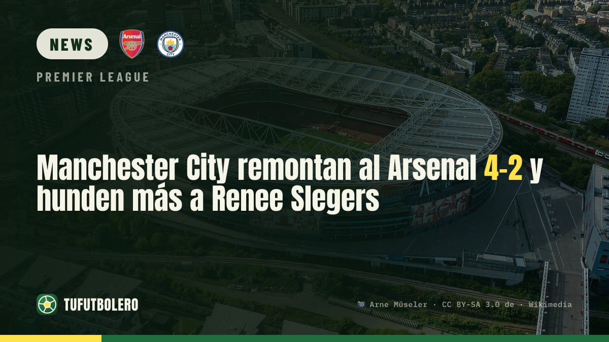 Manchester City rally to beat Arsenal 4-2 and deepen the trouble