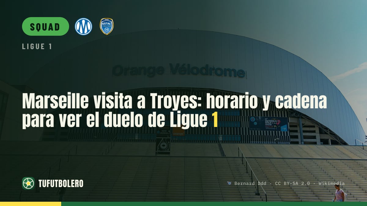 Marseille travel to Troyes: kick-off time and TV channel for Ligue 1