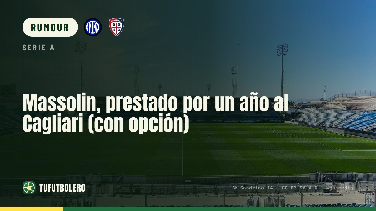 Massolin set for a one-year Cagliari loan (buy option)