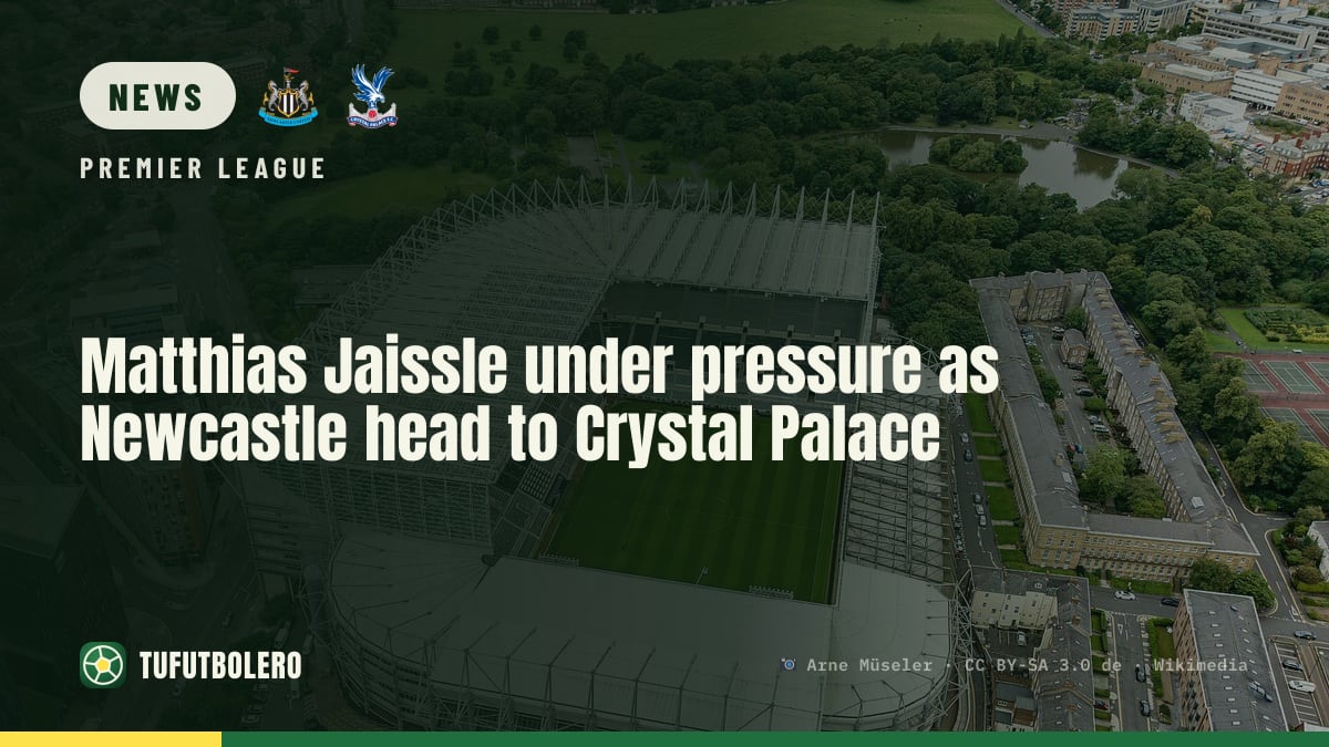 Matthias Jaissle under pressure as Newcastle head to Crystal Palace