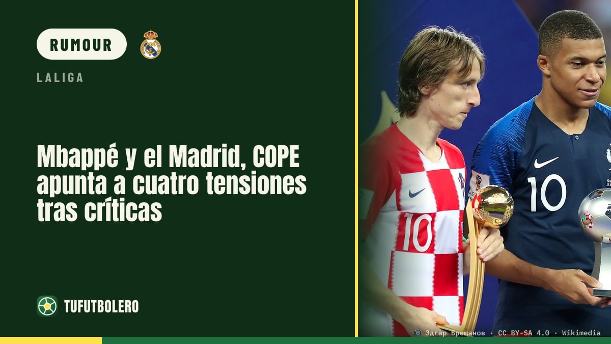 Mbappé vs Real Madrid: COPE flags four friction points