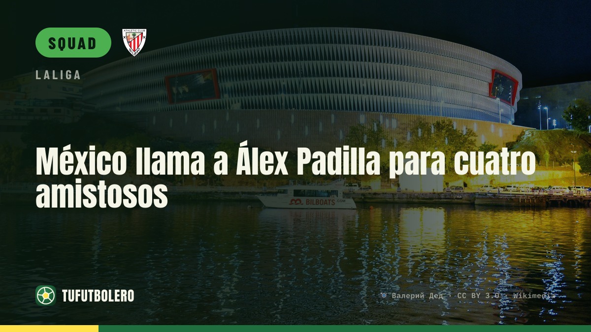 Mexico call up Álex Padilla for four friendlies