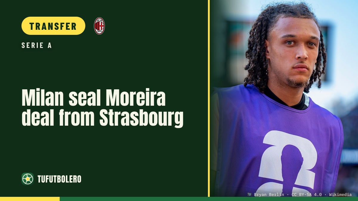 Milan seal Moreira deal from Strasbourg