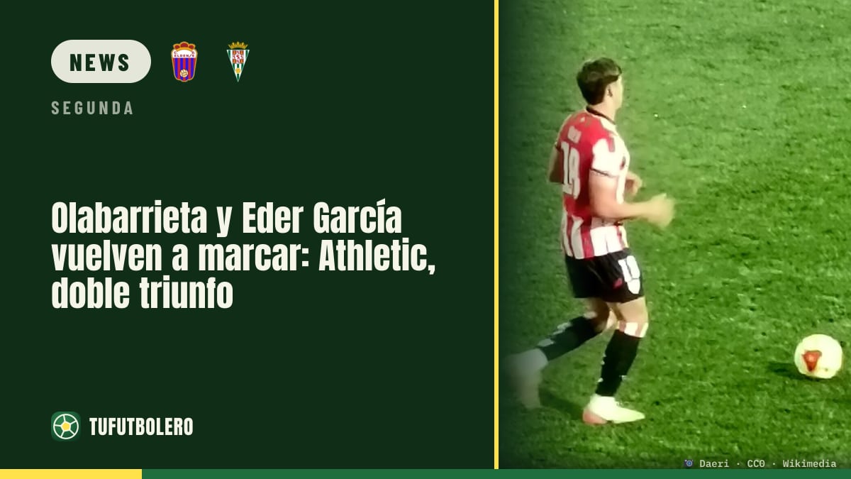 Olabarrieta and Eder García score again as Athletic loans win