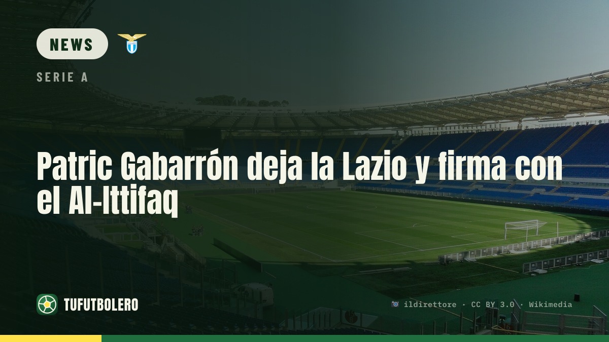 Patric Gabarrón leaves Lazio, set for Al-Ittifaq move