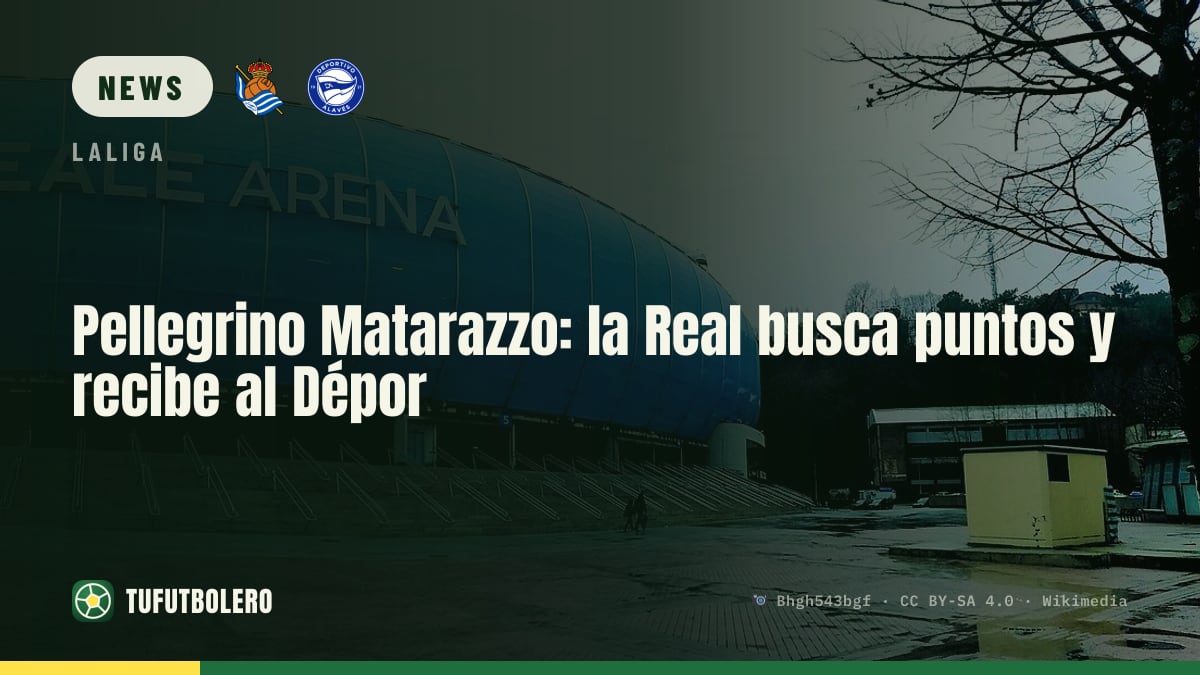 Pellegrino Matarazzo: Real Sociedad go for points vs Deportivo