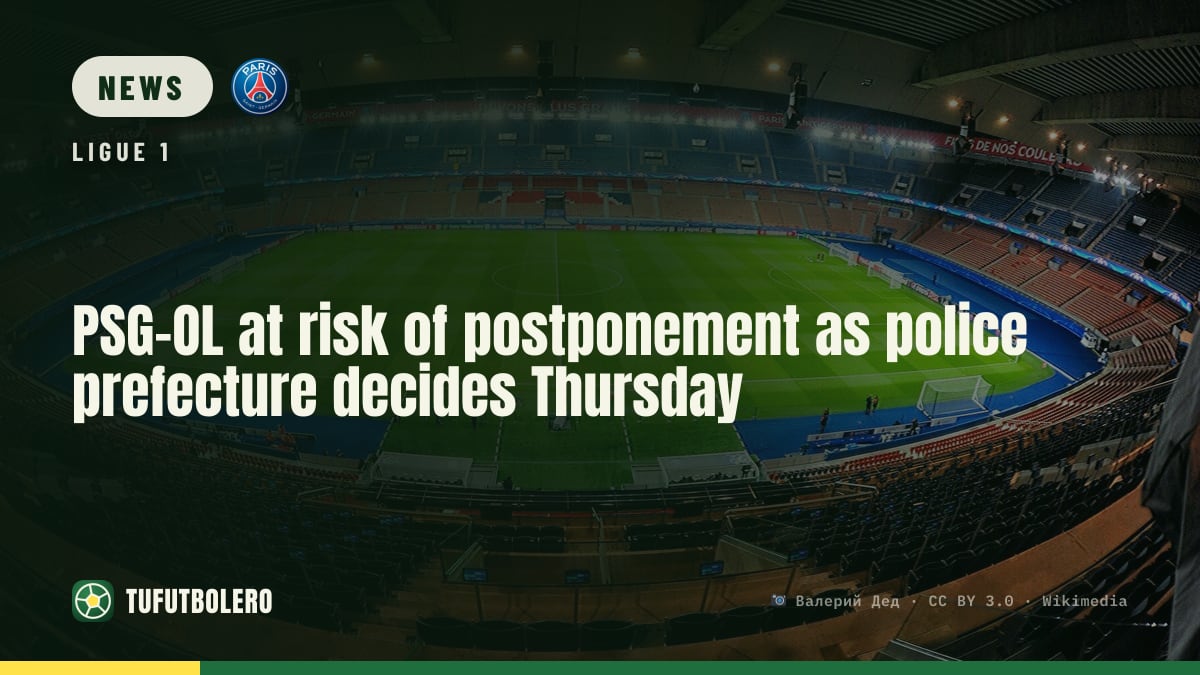 PSG-OL at risk of postponement as police prefecture decides Thursday