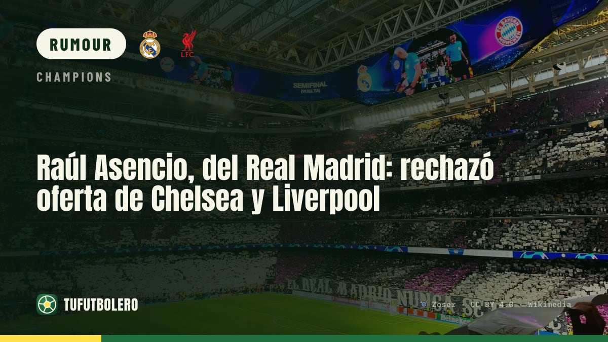 Raul Asencio rejects interest from Chelsea and Liverpool