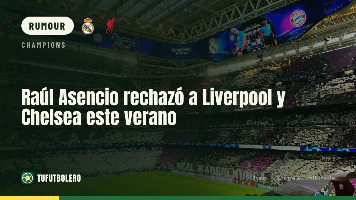 Raul Asencio turns down Liverpool and Chelsea interest